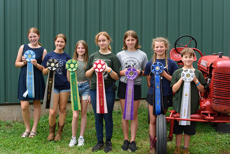 2024 Premier Home Arts exhibitors with rosettes