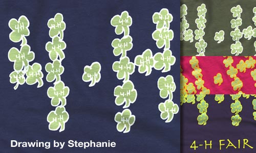 samples of 4-H shirts